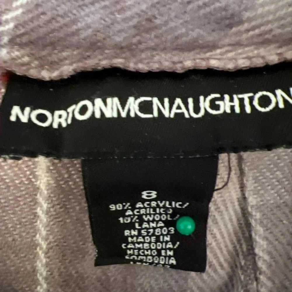 Norton McNaughton Charcoal Checkered Maxi Skirt - Picture 4 of 9